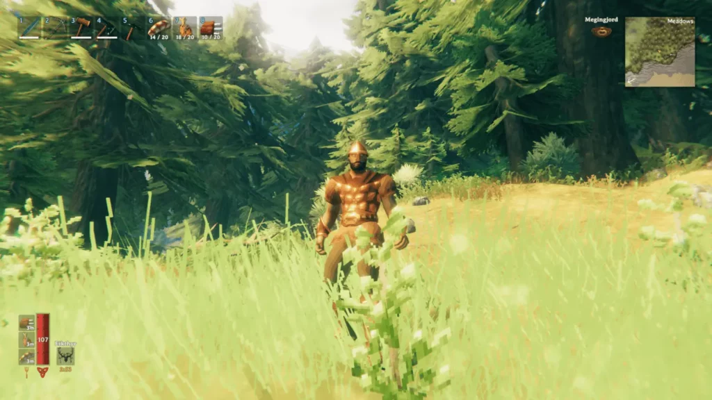 copper armor